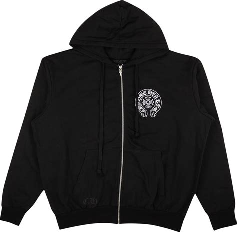 chrome hearts hoodie zip